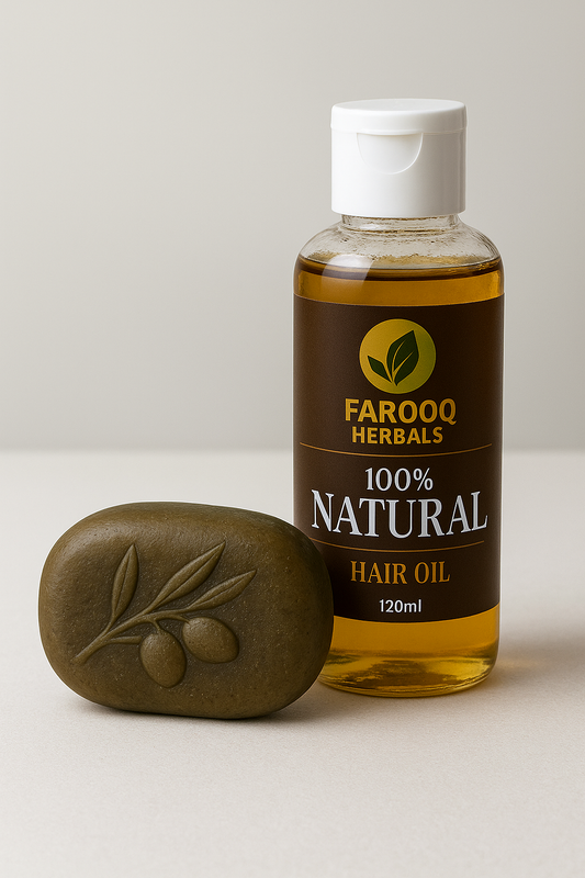 Farooq Herbals Care Combo – Oil + Soap Duo